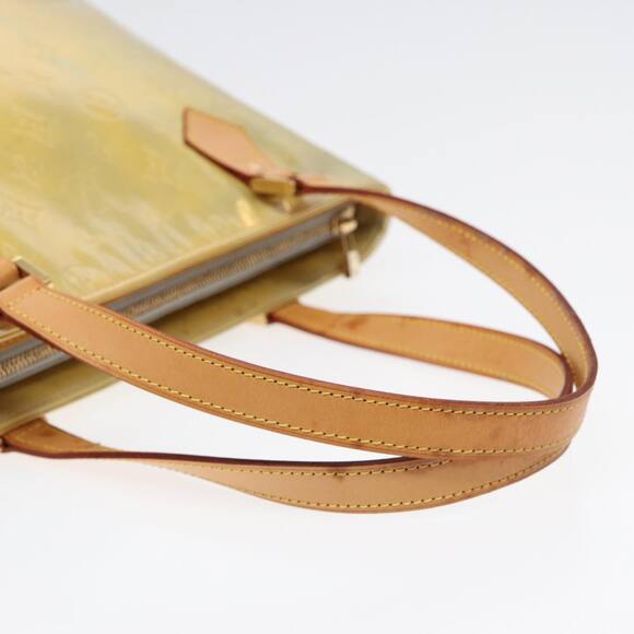 LOUIS VUITTON Monogram Vernis Houston Hand Bag Gris M91053 - Picture 7 of 12